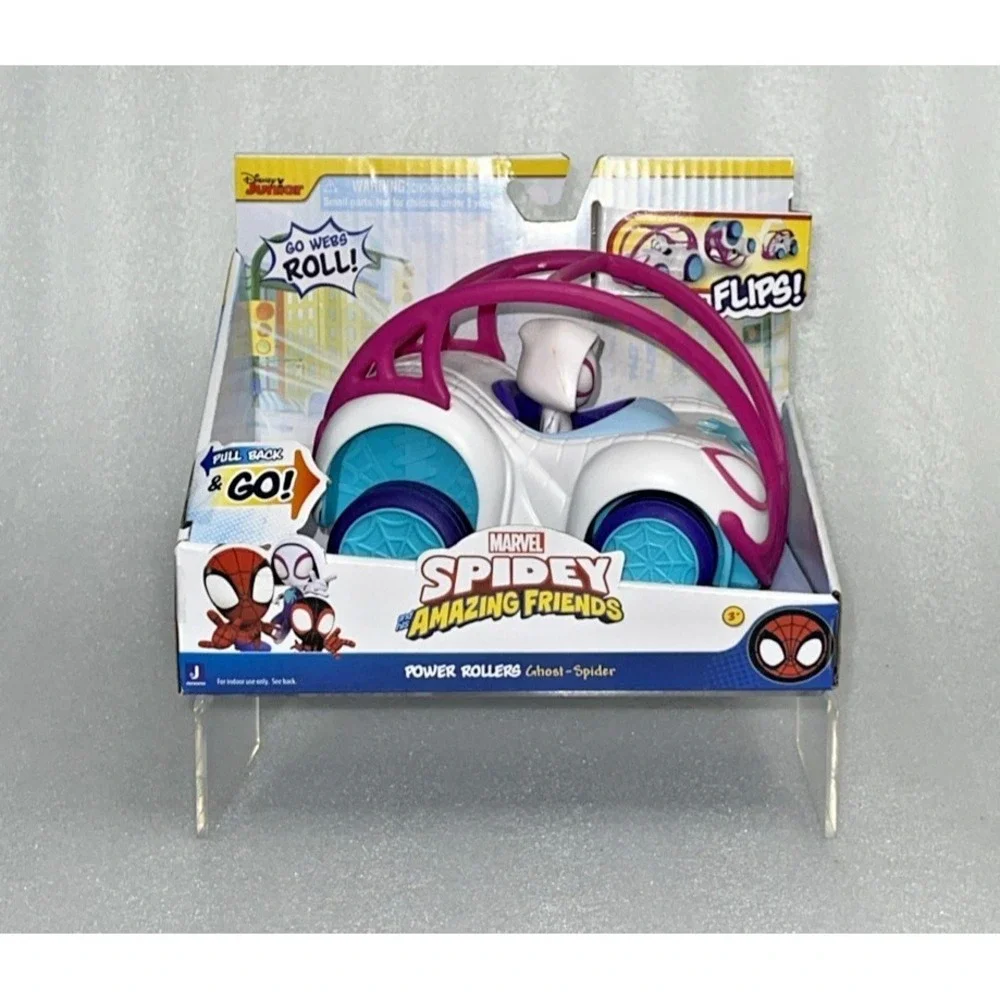 Disney Marvel Spidey & His Amazing‎ Friends Power Rollers Flips Ghost Spider NEW